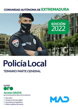 Policia Local Extremadura Temario Parte General