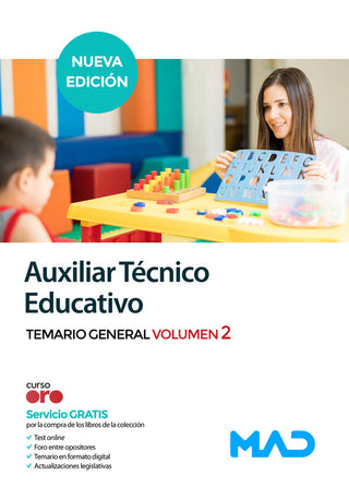 Auxiliar Tecnico Educativo Temario General Volumen 2