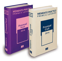 Pack Memento Práctico Procesal Penal 2014 + Memento Practico Procesal Civil 2014