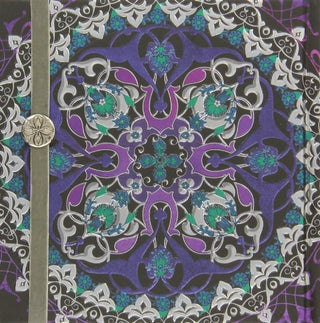 Cuaderno Mandalas 4 Marcapaginas Morado
