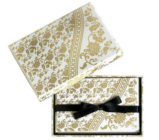 Cuaderno Madame Butterfly Tarjetas Y Sobres 1 Flor Ocre
