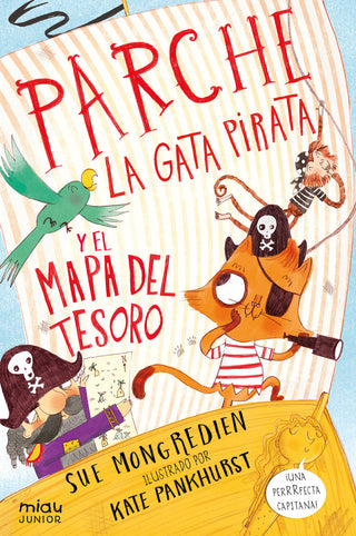 Parche La Gata Pirata Y El Mapa Del Tesoro