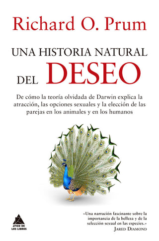 Portada La Evolución De La Belleza de Richard O. Prum — Edición española ISBN 9788416222766, importada a Colombia