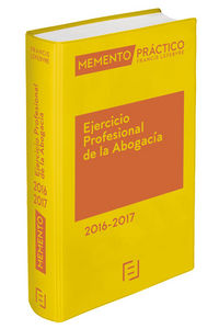 Memento Ejercicio Profesional De La Abogacía 2016-2017