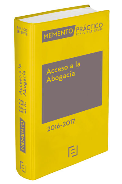 Memento Práctico Acceso A La Abogacía 2016-2017