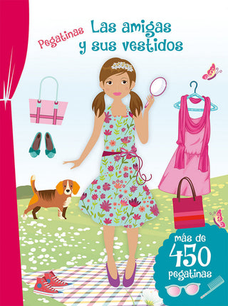 Pegatinas - Las Amigas Y Sus Vestidos
