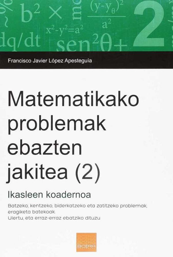 Matematikako Problemak Ebazten Jakitea ( 2)