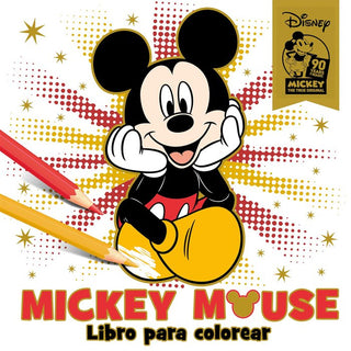 Mickey Mouse. Libro Para Colorear. Especial 90 Aniversario