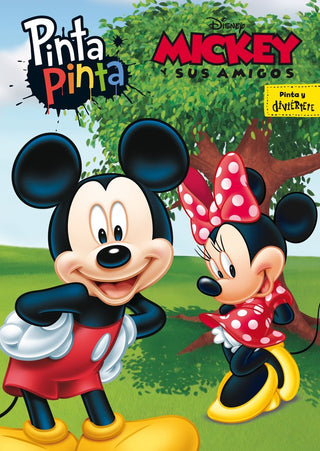 Mickey Y Sus Amigos. Pinta Pinta