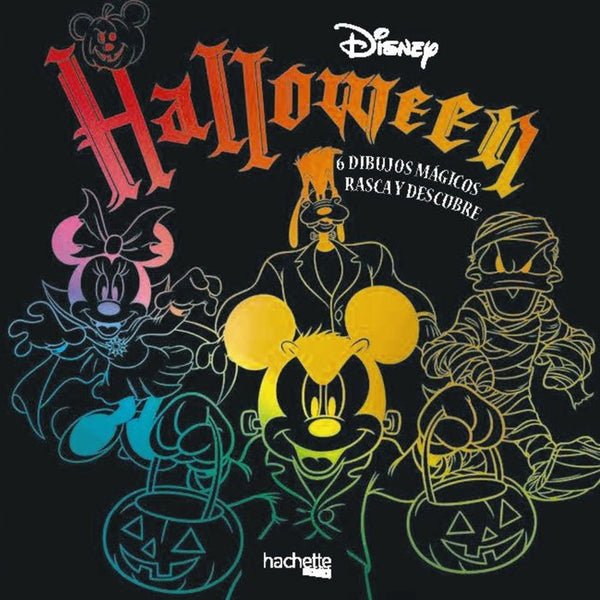 Halloween Disney. 6 Dibujos Mágicos: Rasca Y Descubre