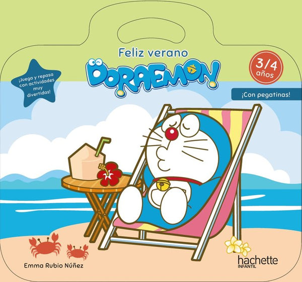 Feliz Verano Doraemon 3-4 Años