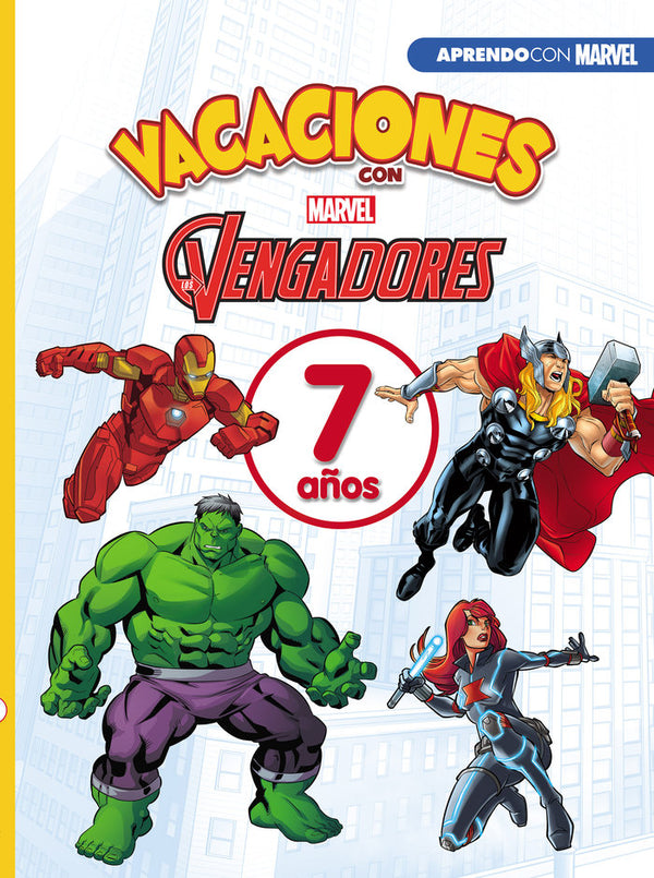 Vacaciones Con Los Vengadores. 7 Años (Aprendo Con Marvel)