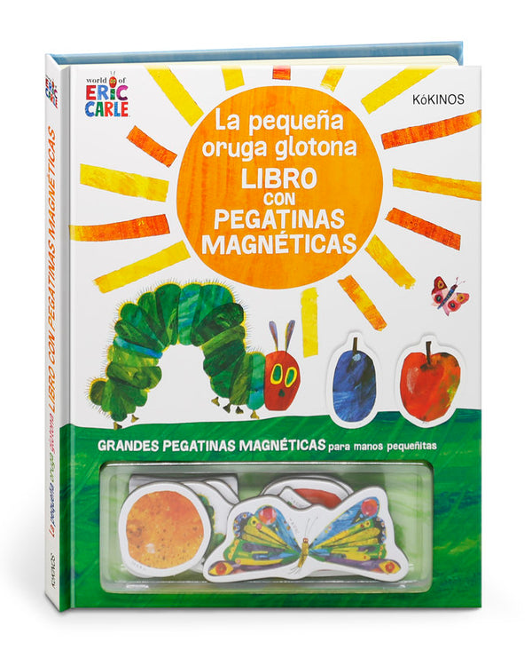 La Pequeña Oruga Glotona Con Pegatinas Magnéticas