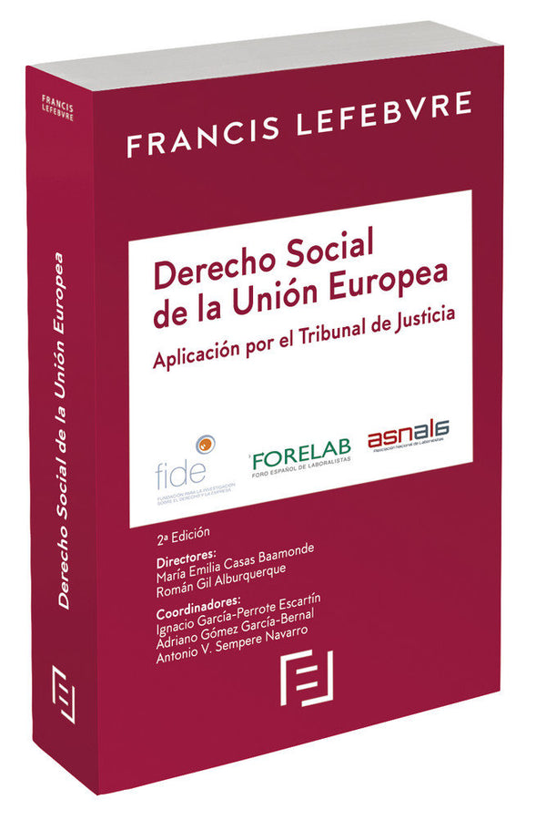 Manual Derecho Social De La Ue. Aplicación Por El Tribunal De Justicia