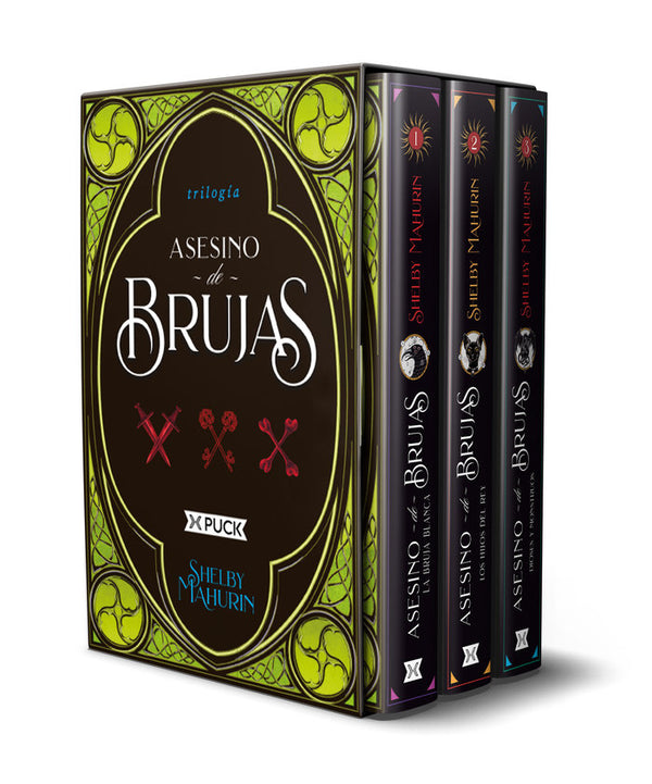 Estuche Trilogia Asesino De Brujas