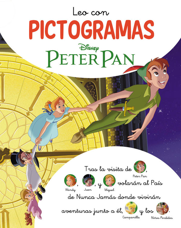 Leo Con Pictogramas Disney. Peter Pan