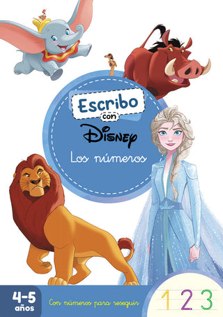 Escribo Con Disney Los Numeros