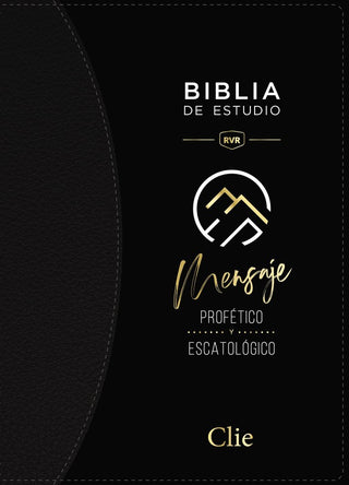 Biblia Estudio Mensaje Profetico Escatologico Negro Con Ind