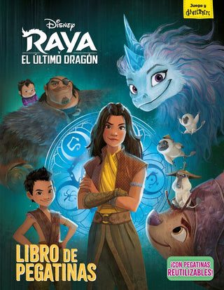 Raya Y El Último Dragón. Libro De Pegatinas
