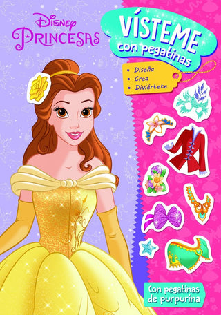 Princesas. Visteme Con Pegatinas
