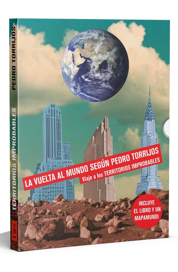 Estuche Territorios Improbables: Libro + Mapamundi Desplegable