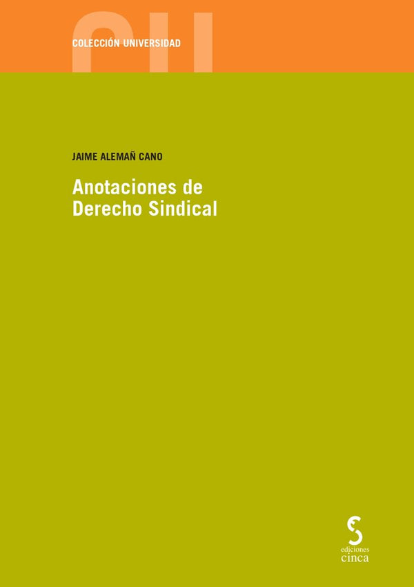 Anotaciones De Derecho Sindical