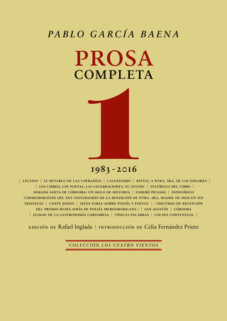 Prosa Completa, 1