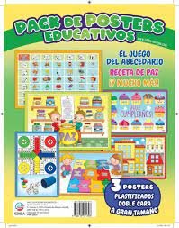 Packs De Posters Educativos El Juego Del Abecedari