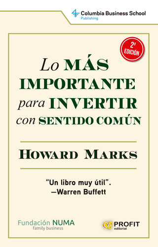 Lo Mas Importante Para Invertir Con Sentido Comun Ne