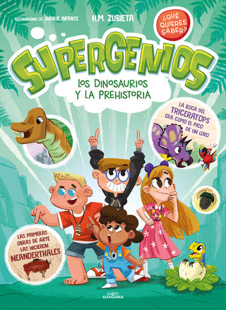 Los Dinosaurios Y La Prehistoria Supergenios Que Quieres Sab