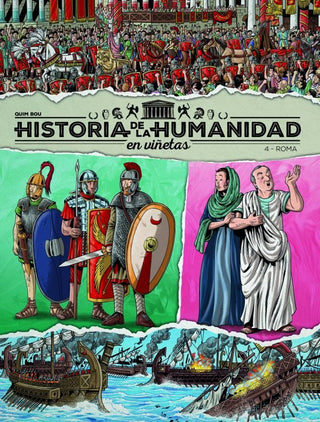 Historia Humanidad Viñetas 4 Roma