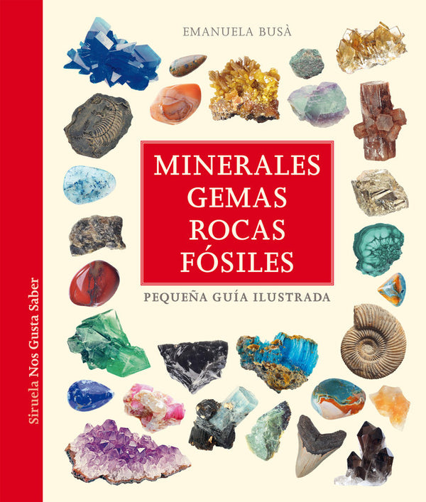 Minerales, Gemas, Rocas Y Fosiles:Pequeña Guia Ilustrada