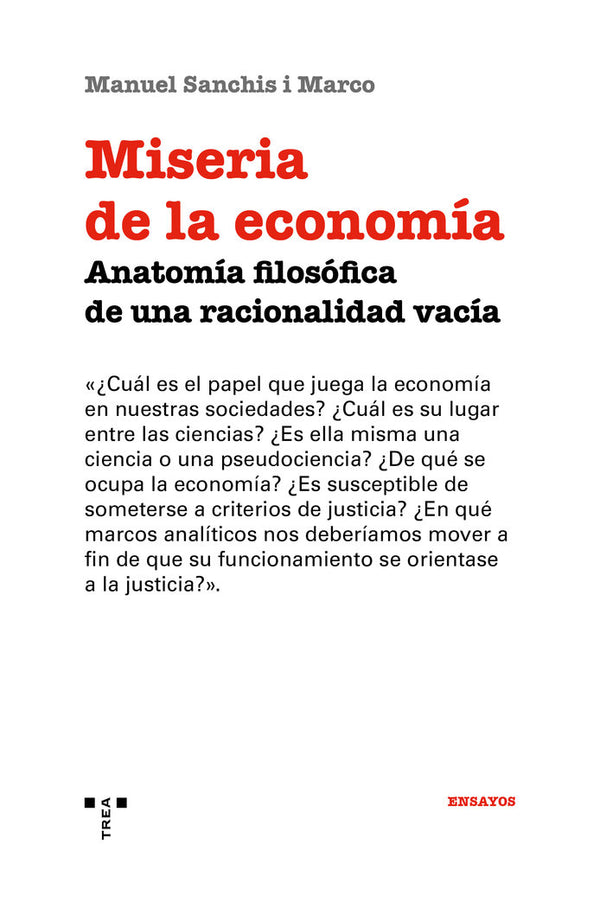 Miseria De La Economía