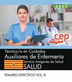 Tecnico/A Cuidado Auxiliar Enfermeria Servicio Aragon Vol 3