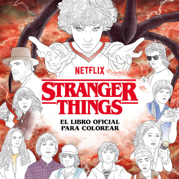 Stranger Things. El Libro Oficial Para Colorear