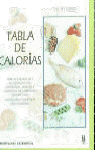 Tabla De Calorías