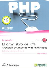 El Gran Libro De Php: Creación De Paginas Web Dinámicas