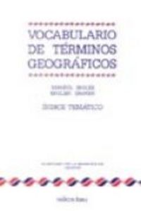 Vocabulario Terminos Geograficos Ing.Esp