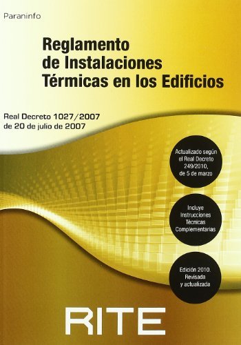 Reglamento De Instalaciones Termicas En Edificios Rite 2010