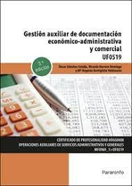 Gestion Auxiliar De Documentacion Economico-Administrativa Y