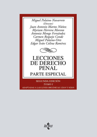 Lecciones De Derecho Penal. Parte Especial