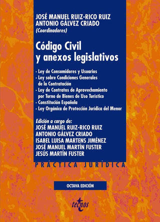 Código Civil Y Anexos Legislativos