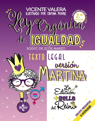 Ley Organica De Igualdad. Version Martina