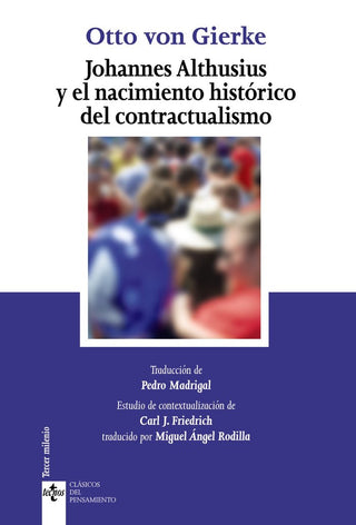 Johannes Althusius Y El Nacimiento Historico Del Contractual