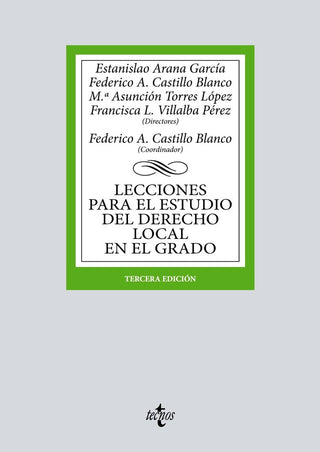 Lecciones Para El Estudio Del Derecho Local En El Grado