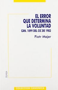 El Error Que Determina La Voluntad