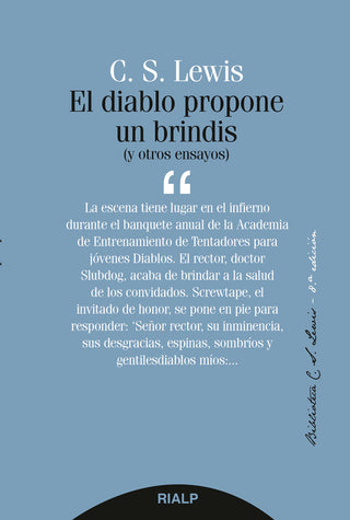 El Diablo Propone Un Brindis