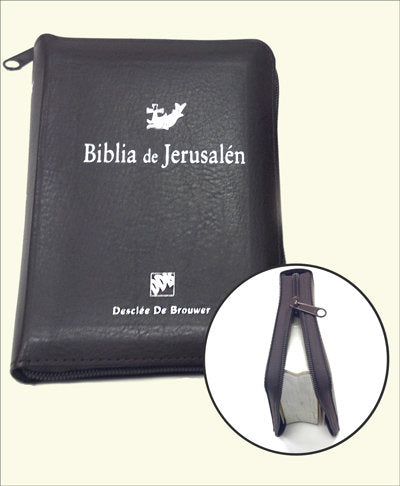 Biblia De Jerusalén De Bolsillo Con Cremallera