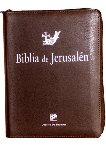 Biblia De Jerusalén 4ª Edición Manual Totalmente Revisada - Funda De Cremallera