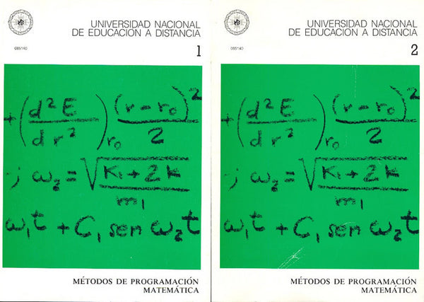 Métodos De Programación Matemática